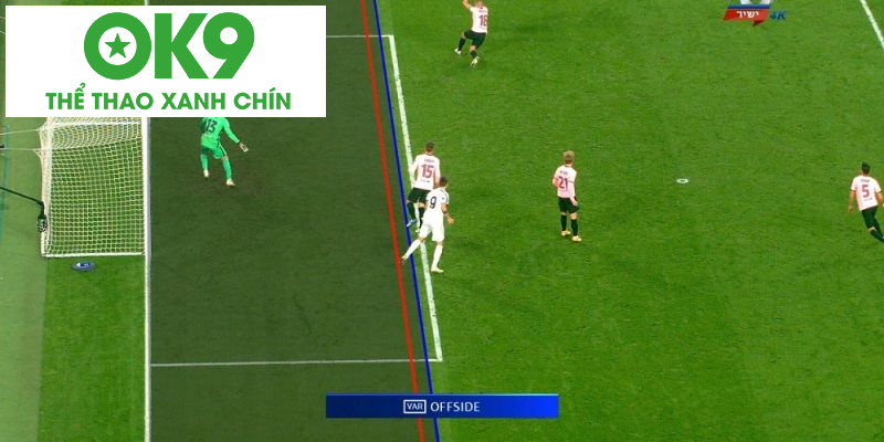 Những trường hợp xảy ra việt vị trong bóng đá